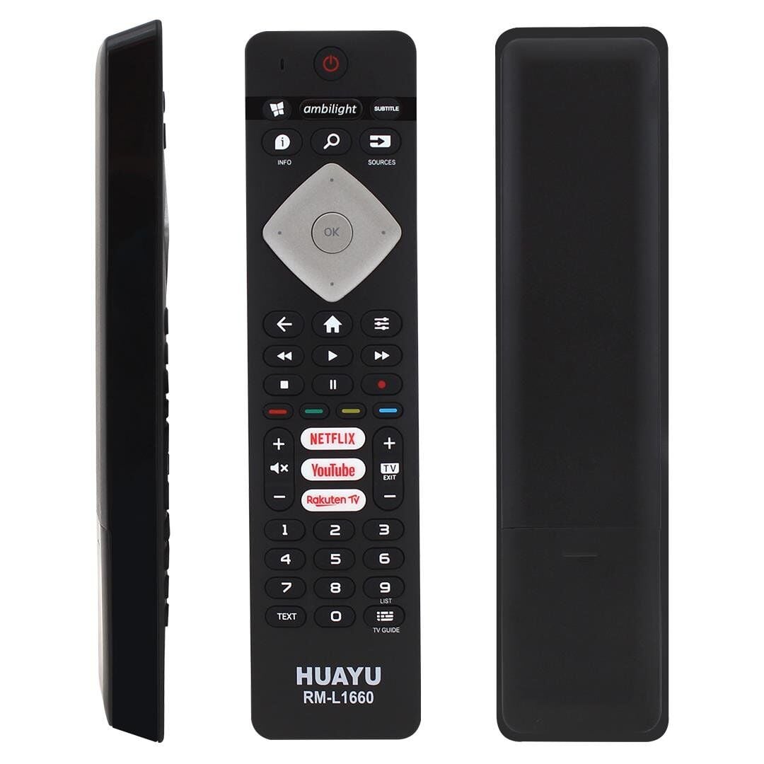 Ayt Philips RM-L1660 Netflix Youtube Rakuten Tv Tuşlu Tv Kumanda Uzaktan Kumanda