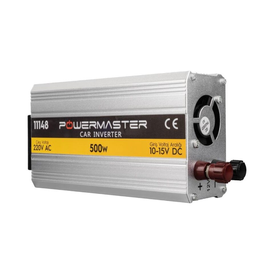 Powermaster Pm-11148 12 Volt 500 Watt Modified Sinus İnverter 12v-220v İnverter
