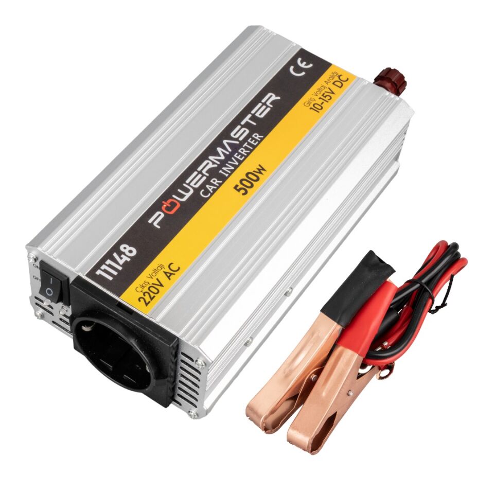 Powermaster Pm-11148 12 Volt 500 Watt Modified Sinus İnverter 12v-220v İnverter