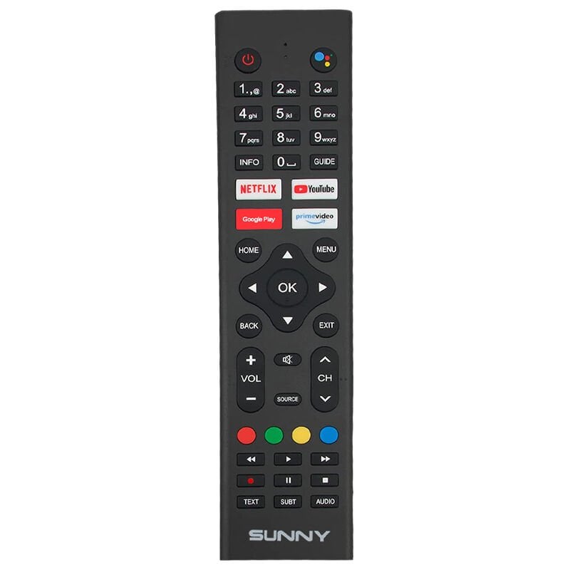 Weko Kl Sunny Sn43Ledh6886 Google Play Prime Video Tuşlu Sesli Komutlu Lcd Led Tv Kumandası Uzaktan Kumanda
