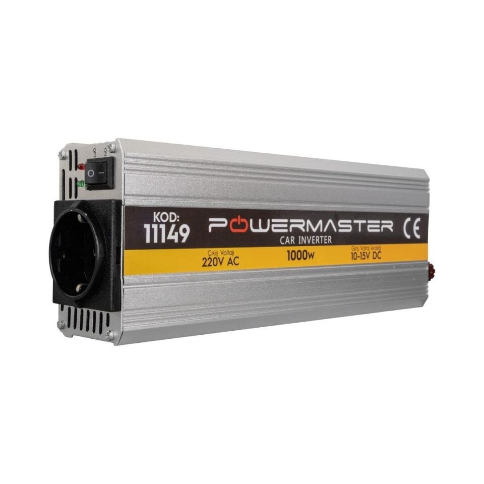 Ayt Powermaster Pm-11149 Modified Sinus İnverter 12 Volt 1000W 12v-220v İnverter