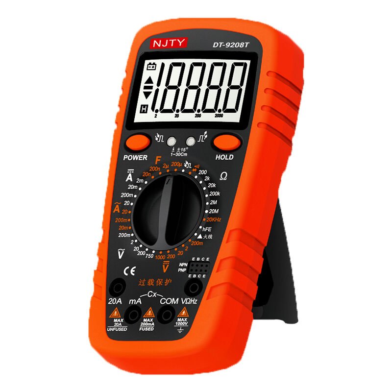 Powermaster PM-6241 El Tipi Dijital Multimetre Ölçü Aleti Ac Dc Diyot Akım Ölçer Ölçüm Cihazı Pilli