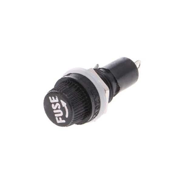 Sigorta Yuvası 5X20mm Ø13mm Ic-235A Elektronik Cihaz Sİgorta Şase Yuva