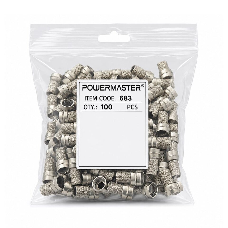 Ayt F Konnektör RG6-U4 18MM Geniş 100 Adet-UJ-2005 18 Mm Uydu Anten Konnektörü