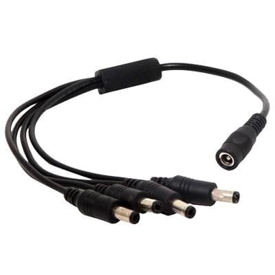 Powermaster Power F To 4x Power M Kablo Adaptör Soketli Kamera Elektrik Enerji Kablosu