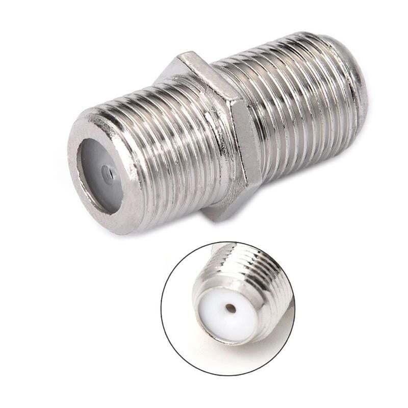 Ayt F Ara Konnektör Birleştirici 100 Adet Uydu Anten Konnektörü