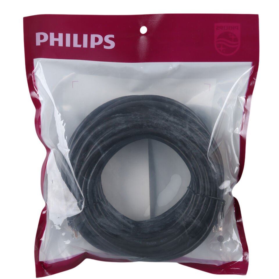 Philips Cat6 15 Metre Patch Network Ethernet Kablosu Jack Soketleri Takılı Hazır İnternet Kablosu Jak Kablo