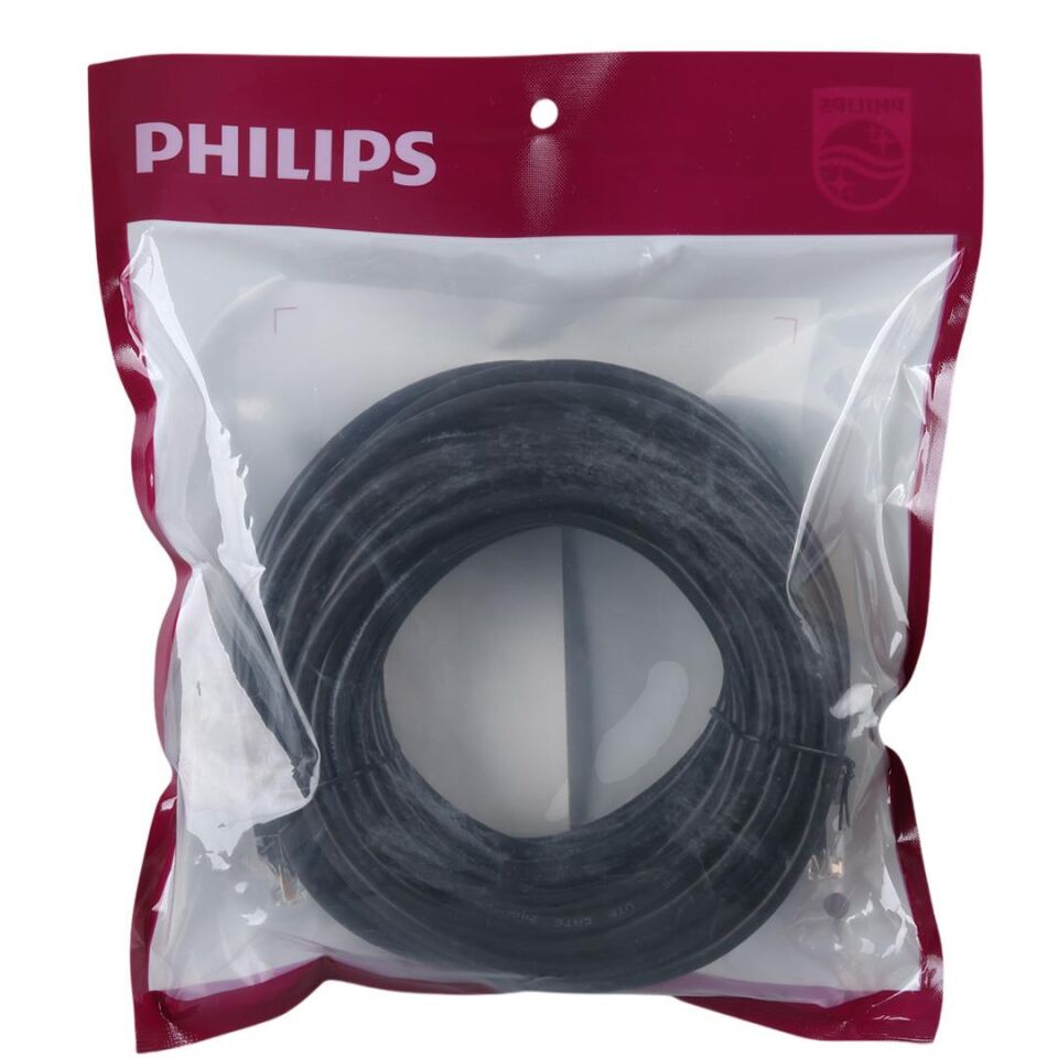 Philips Cat6 15 Metre Patch Network Ethernet Kablosu Jack Soketleri Takılı Hazır İnternet Kablosu Jak Kablo